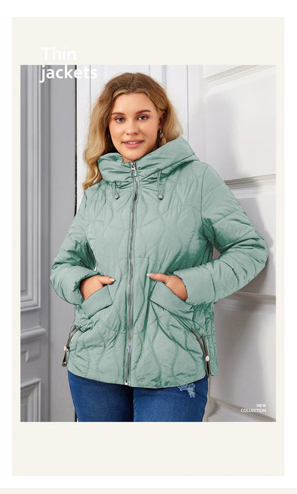 Parka femme HaiLuoZi – Modèle 1217