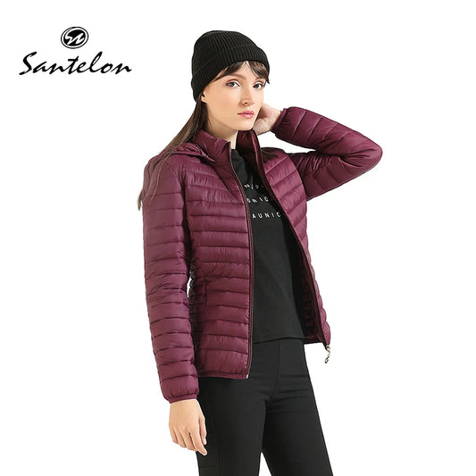 doudoune ultralégère avec capuche femme SANTELON