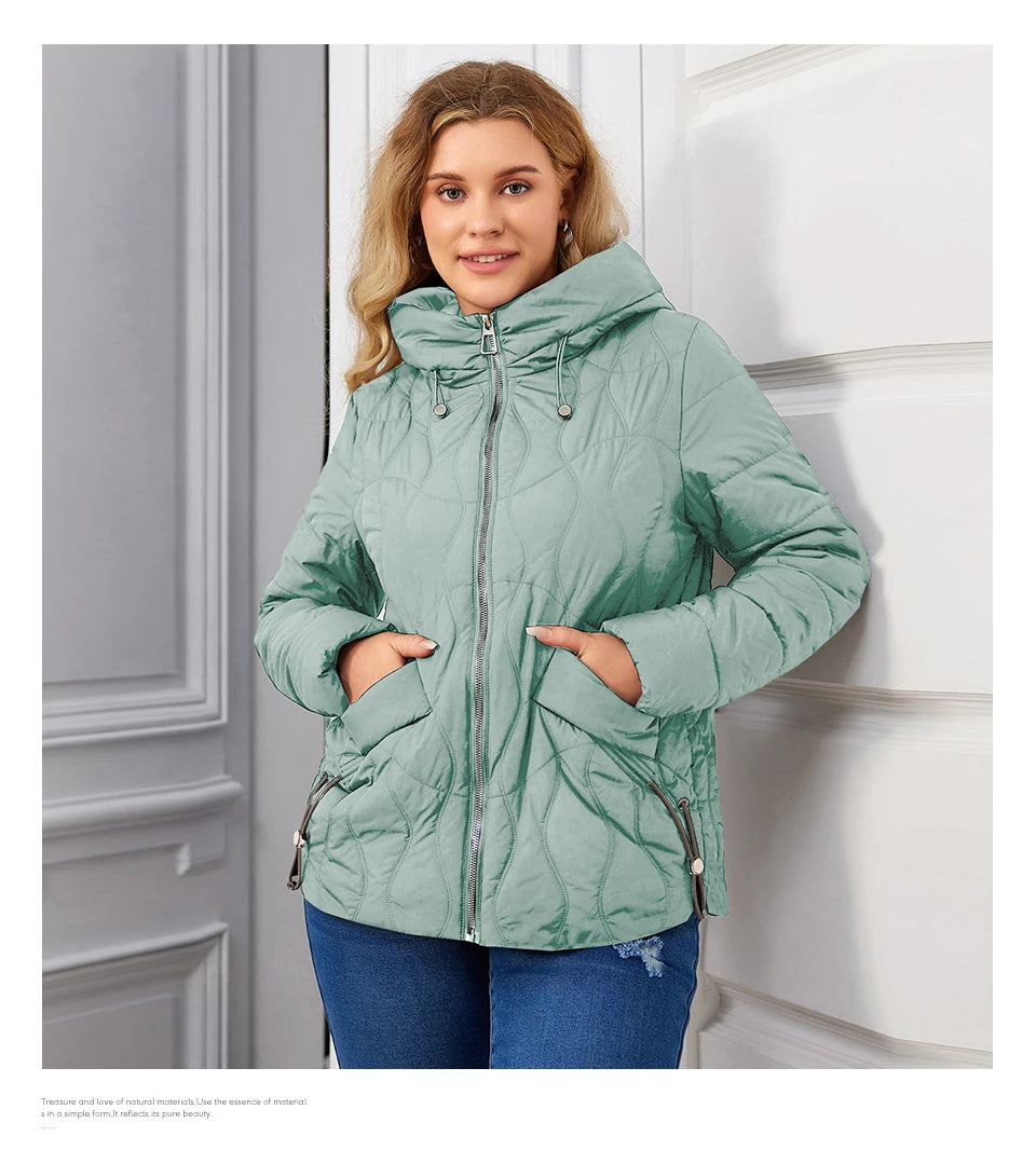 Parka femme HaiLuoZi – Modèle 1217