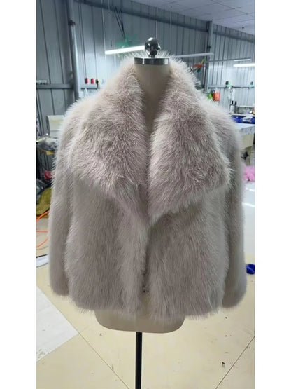 Veste à fourrure femme TWOTWINSTYLE
