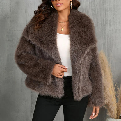 Veste à fourrure femme TWOTWINSTYLE