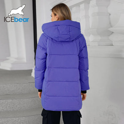 Doudoune Rembourrée à Capuche Femme ICE BEAR