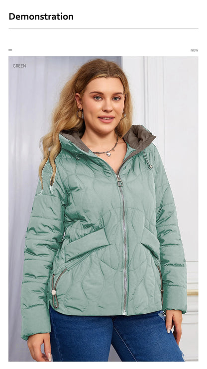 Parka femme HaiLuoZi – Modèle 1217