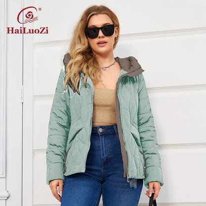 Parka femme HaiLuoZi – Modèle 1217