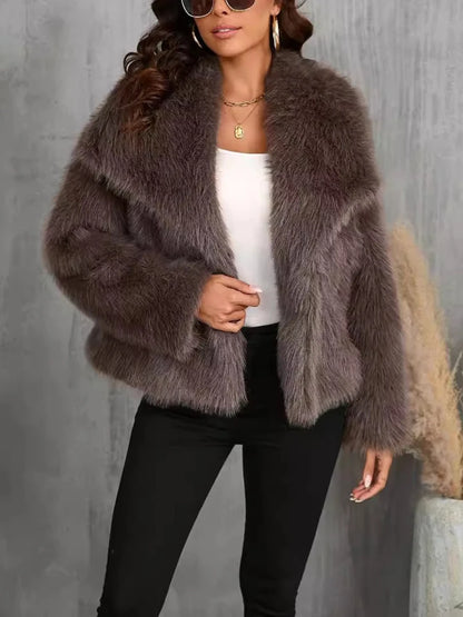 Veste à fourrure femme TWOTWINSTYLE