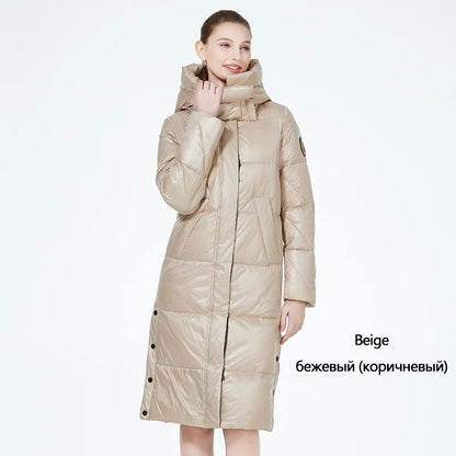 Doudoune Long à Capuche Femme ICEbear